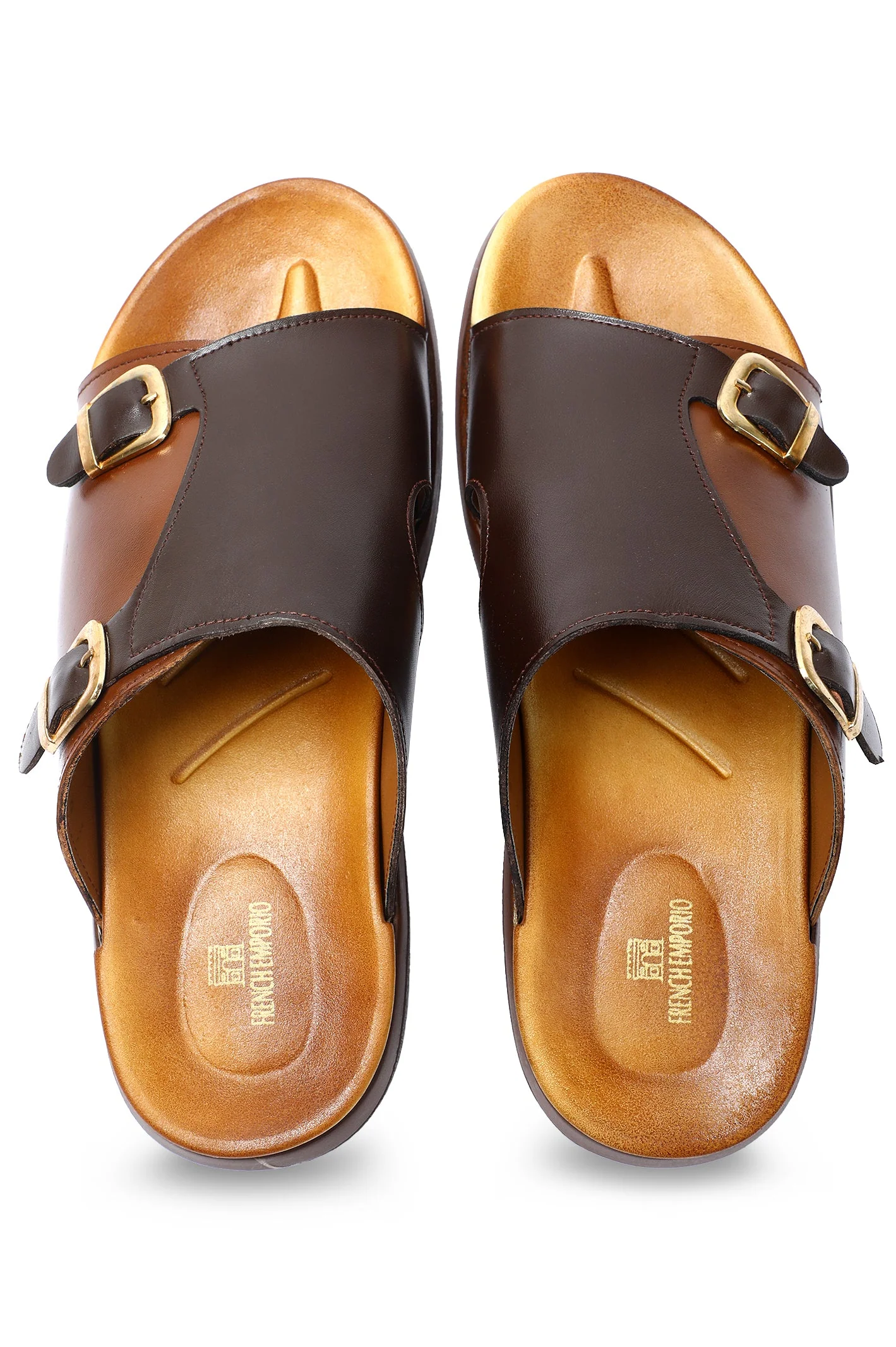Slippers For Men SKU: SLP-0074-BROWN - Image 4