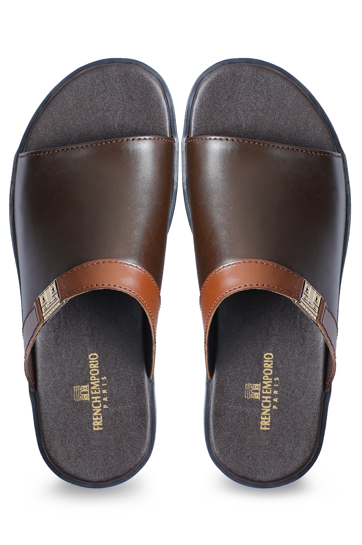 Slippers For Men SKU: SLP-0075-COFFEE - Image 3