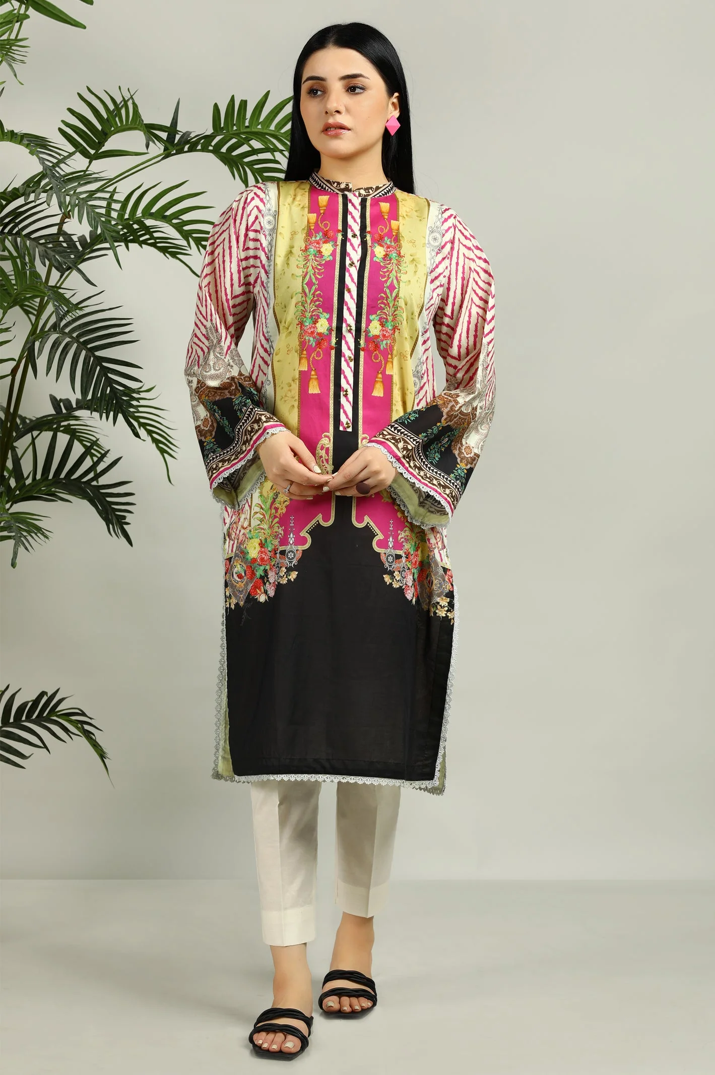 Light Green Kurti - Image 3